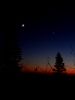 Sonnenuntergang im Sequoia NP